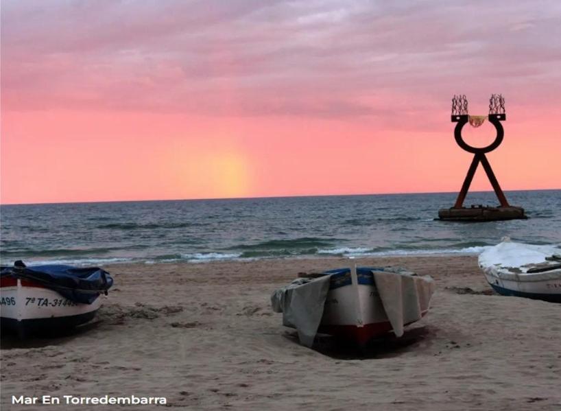 Fantastica Casa Con Piscina Y Playa ,Torredembarra-Tarragona Villa Pobla de Montornés Buitenkant foto