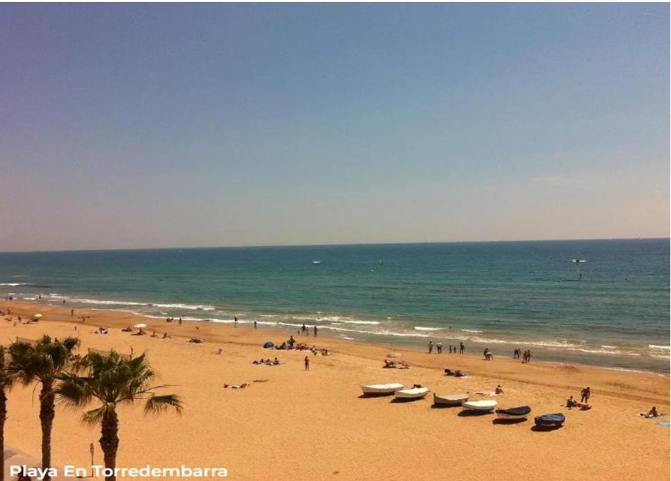 Fantastica Casa Con Piscina Y Playa ,Torredembarra-Tarragona Villa Pobla de Montornés Buitenkant foto